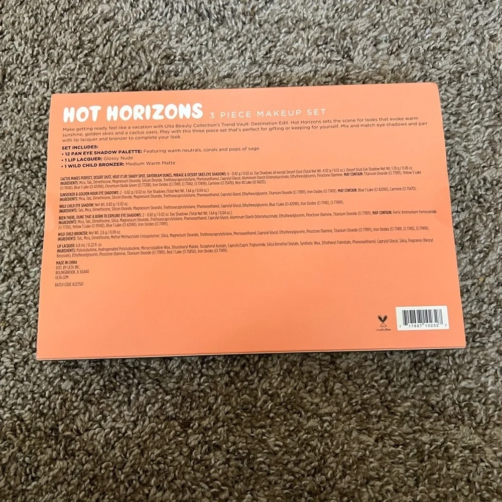 NEW Hot Horizons 3 Piece Makeup Set
